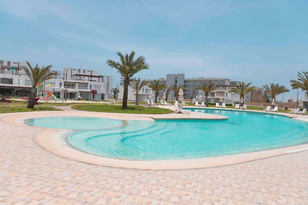 Aquaria Paracas Hermoso Depa De Playa Full Equipo Екстериор снимка