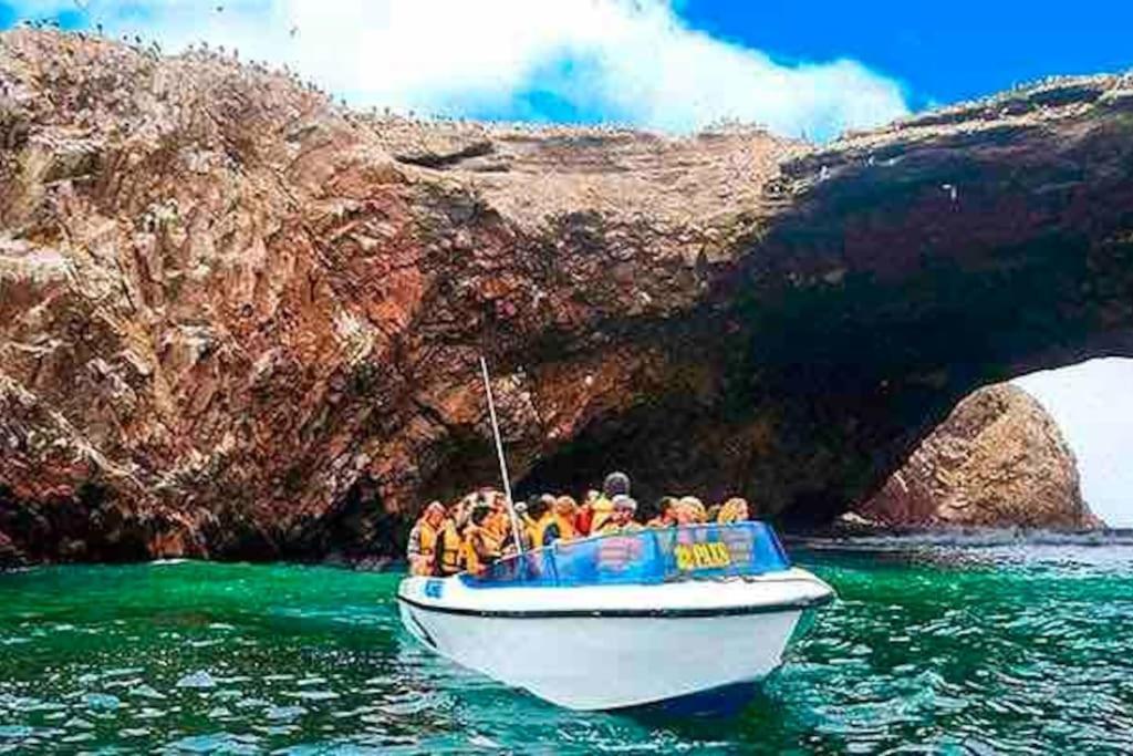 Aquaria Paracas Hermoso Depa De Playa Full Equipo Екстериор снимка