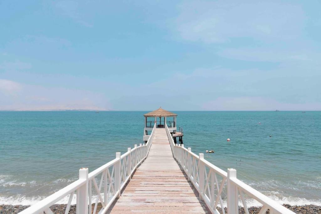 Aquaria Paracas Hermoso Depa De Playa Full Equipo Екстериор снимка