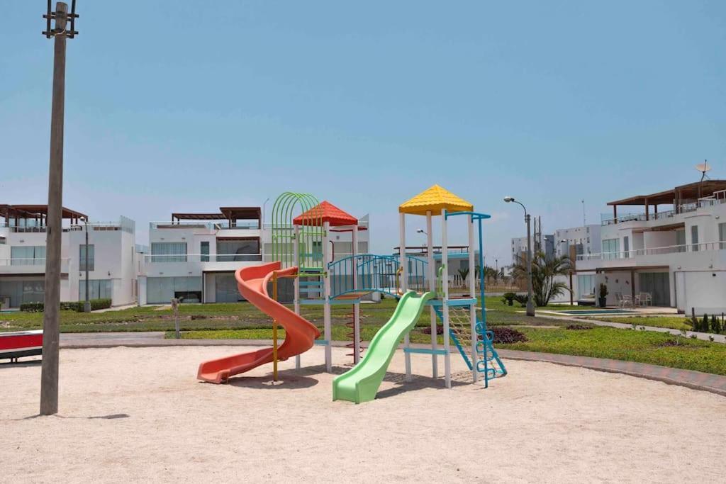 Aquaria Paracas Hermoso Depa De Playa Full Equipo Екстериор снимка